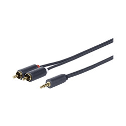 Vivolink 3.5MM - 2 X RCA M-M 1.5 Meter (PROMJRCA1.5)