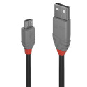 Lindy 0,5M Usb 2.0 Type A To Micro-B Cable, Anthra Line (36731)