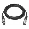 Vivolink XLR M/F cable 2 m Black (PROAUDXLRMF2)