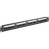 MicroConnect CAT6 24 port 19 Patch Panel, (PP-013)