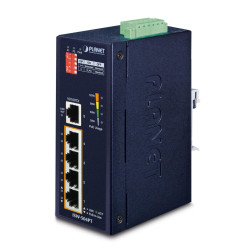 Planet IP30 5-Port/TP POE+ Industrial (ISW-504PT)