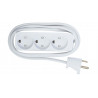 MicroConnect 3-way Danish Power Strip 5m (GRU035WDK)