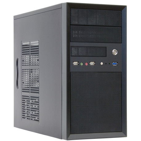 CHIEFTEC CT-01B-OP Enclosure Micro ATX Black Mesh Series