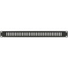 Lanview 1U 19 SCREW TYPE, VENTED (RAB200BL)