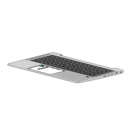 HP TOP COVER W/ KBD CP+PS BL ITL 