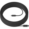 LOGITECH STRONG USB 3.1 CABLE 25M USB C VERS USB A GRAPHITE (939-001802)
