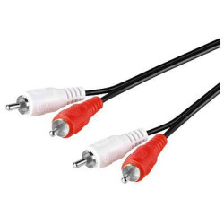 MicroConnect Stereo RCA Cable, 0.5 meter (AUDCC05)