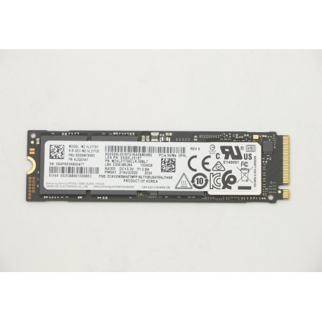 Lenovo 1TB M.2 2280 PCIe NVMe SSD 