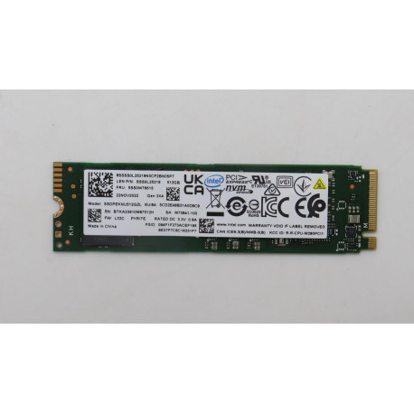 Lenovo 512GB M.2 PCIe 3.0 x4 