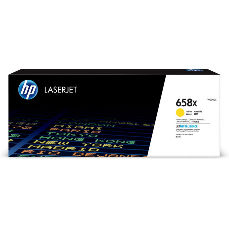  HP Toner Jaune W2002X 658X ~28000 Pages