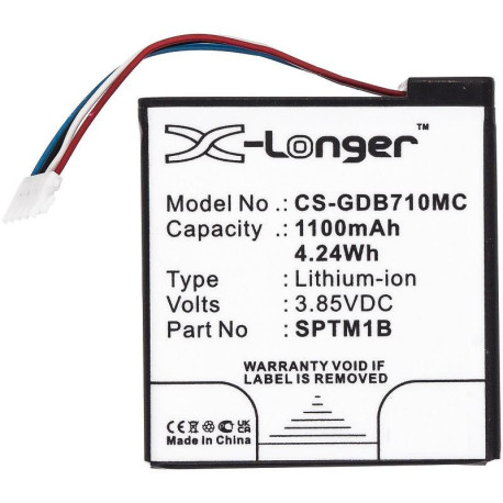 CoreParts Battery 4.70Wh Li-ion 3.85V 