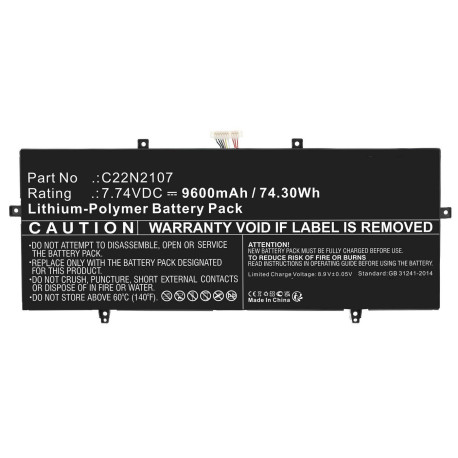 CoreParts Laptop Battery for Asus 