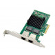 MicroConnect 2 port RJ45 network card, PCIe (MC-PCIE-I350-T2)