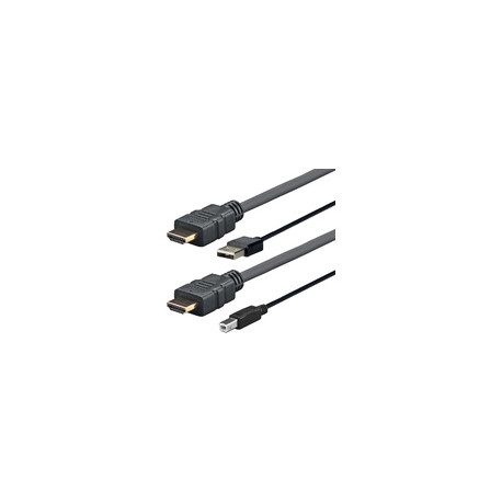 Vivolink Pro HDMI with USB 2.0 A/B 2M (PROHDMIUSBAB2)