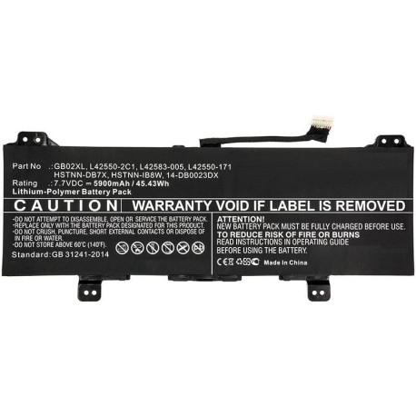 CoreParts Laptop Battery for HP (W125873167)