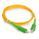 MicroConnect SC/APC-SC/APC 1m OS2 Simplex (FIB884001)