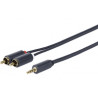 Vivolink 3.5MM - 2 X RCA M-M 5 Meter (PROMJRCA5)