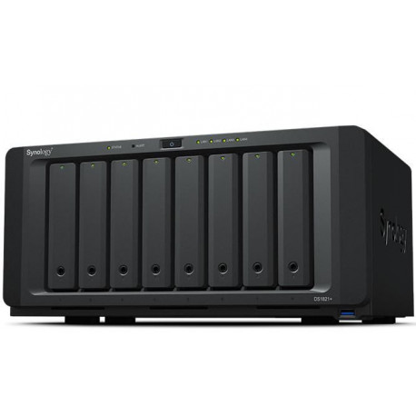 Synology DiskStation DS1821+ 8-bay,4 x USB 3.2 Gen 1,2xeSATA