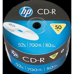  HP Accessoires informatiques CRE00070 CD-R 80Min/700MB/52x Bulk Pack (50 Disc)