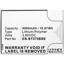 CoreParts Battery 18.87Wh Li-Polymer 