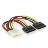 Gembird 1 SATA TO 2 X 4 PIN POWER 