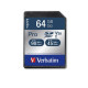 Verbatim SECURE DIGITAL CARD SDXC PRO 