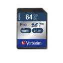 Verbatim SECURE DIGITAL CARD SDXC PRO 