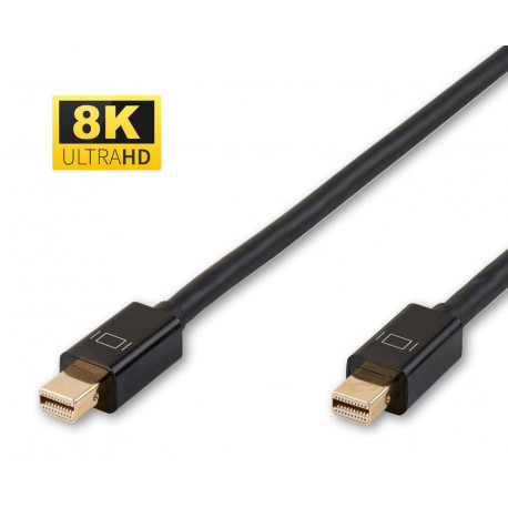 MicroConnect 8K Mini Displayport Cable 1m (MDPMDP1BV1.4)
