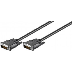 MicroConnect DVI-D 24+1-pin 3m M-M Black (MONCC3)