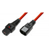 MicroConnect IEC LOCK C13 to C14 (PC1387)