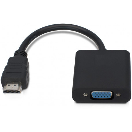 MicroConnect Adapter HDMI - VGA M/F, Black (W125664577)