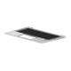 HP SPS-TOP COVER W/KB UK 