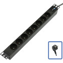 Lanview POWER STRIP 19 - 8 WAYS - 1U 
