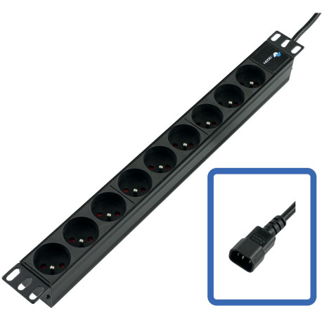 Lanview POWER STRIP 19 - 9 WAY - 