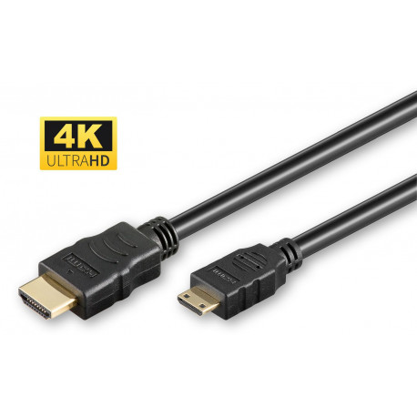 MicroConnect HDMI High Speed mini cable, 1m (HDM1919C1)