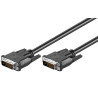 MicroConnect DVI-D 24+1-pin 0,5m M-M Black (MONCC05)