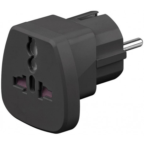 MicroConnect Universal Travel adapter black (PETRAVEL-B)