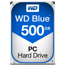 Western Digital 500Go, 3.5", SATA 6Gb/s, 5400 RPM, 64Mo (WD5000AZRZ)