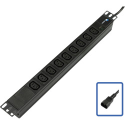 Lanview POWER STRIP 19 - 9 WAYS - 1U 