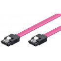 MicroConnect SATA Cable 0,3m with Clip (SAT15003C)