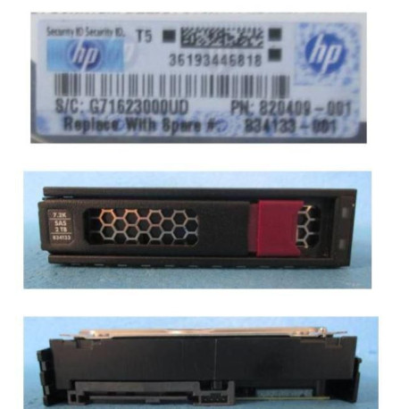 HP DRV HD 2TB 12G 7.2K 3.5 SAS 