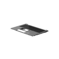 HP Top Cover W/Keyboard BL FR 