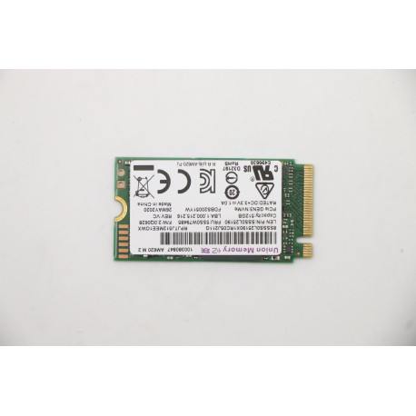 Lenovo 512G,M.2,2242,PCIe3x4,UM,STD 