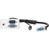 Vivolink Outlet Panel HDMI + VGA + AUD (WI221270)