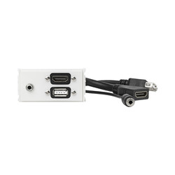 Vivolink Outlet Panel HDMI, USB, AUD (WI221281)