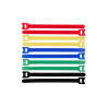 Lanview Cable Tie, Hook and Loop (LVT-CABLESTRAPS1512-10MULTI)