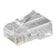 Lanview RJ45 Plug for Flat Cable, 8 