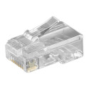 Lanview RJ45 Plug for Flat Cable, 8 