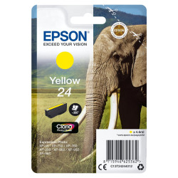  Epson Cartouche d'encre Jaune C13T24244012 24 ~360 Pages 4,6ml