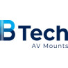 B-Tech Flat Screen Floor-to-wall 